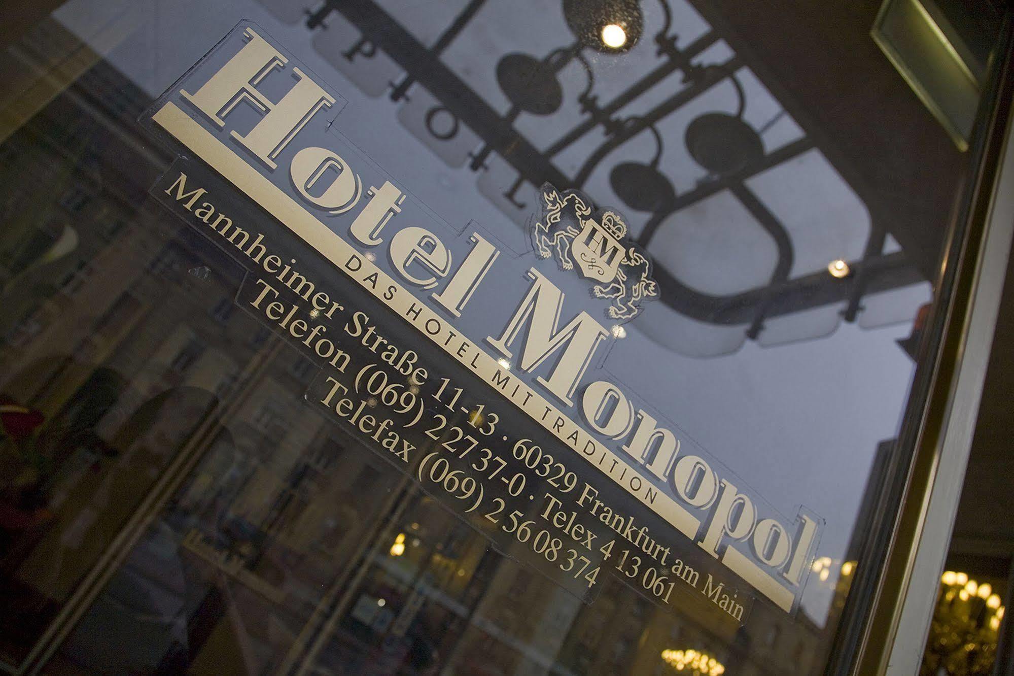 Hotel Monopol - Central Station Frankfurt am Main Luaran gambar